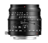 TTARTISAN Objetivo de inclinación APS-C F1.4 de 35 mm para Sony E Mount | F1.4 Gran apertura, enfoque manual, mecanismo de rotación de 360°, ángulo de inclinación de 8°, compatible con cámara Sony