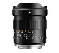 TTARTISAN Objetivo gran angular de 14 mm F2.8 FE con montura E, lente ultra gran angular de 114 ° con gran apertura y enfoque manual para cámara Sony E Mount