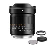 TTArtisan Objetivo ultra gran angular de 14 mm F2.8 de formato completo con campo de visión MF ASPH 114° y soporte de filtro externo de 77 mm para cámaras con montura E (A7 A7R A7S, A9, A6000, NEX)