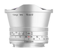 TTArtisan ojo de pez de 7,5 mm f/2,0, plateado MFT