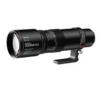 TTArtisan Teleobjetivo F6.3 de 500 mm para cámaras de montaje GFX, lente de teleobjetivo de vidrio ED, escena de cine Super MC con gran apertura (negro)