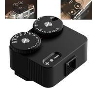 TTARTISAN TTArtisa Light Meter II - Medidor de luz para fotografía de velocidad ISO con zapata fría, medición manual, compatible con varias cámaras, color negro