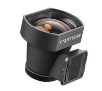 TTARTISAN Visor óptico externo de 35 mm con líneas de marco de 35 mm, cristal multicapa, carcasa de aluminio aeronáutico, soporte para zapata de flash, visor de cámara ligero de 25 g