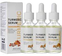 TTBDBFH Turmeric Dark Spot Corrector Serum,Anti-Aging Facial Serum,All Natural Turmeric Skin Brightening Serum Evens Tone,Shrinking Pores Essence,for Face Melasma and Fine Lines