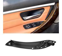 TTCR-II 1PC Compatible con Manija Puerta BMW Serie 3 F30 F31 F34 F80(2012-2018), Serie 4 F32 F33 F36 F82 F83(2014-2017), F32 Tirador de Puertas Interior Delantera Izquierda, F30 Manija Interior-Negro