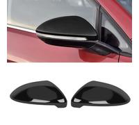 TTCR-II 2 PCS Compatibile con Espejo de Puerta Lateral VW Golf 7 Golf 7.5 2013-2018, Carcasas Espejos Retrovisores per Volkswagen Golf Hatchback/Estate/Alltrack,Carcasa Espejo Izquierda+Derecha-Negro