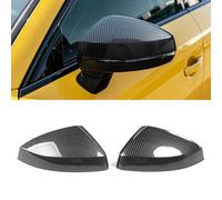 TTCR-II 2PCS Compatible con Retrovisor Cubierta Audi A3 8V/S3/RS3 2013 2014 2015 2016 2017 2018 2019, Izquierda + Derecha Espejo Cubierta Audi A3 8V/S3/RS3 Espejo Tapa Reemplazo-Fibra de Carbono
