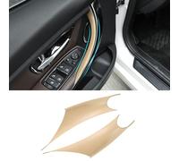 TTCR-II 2PCS Compatible con Tirador de Puerta BMW Serie 3 Serie 4 F30/F31/F34/F80 320i,328i,330i,335i & F32/F33/F36 428i,435i，Manijas Interiores Para Coche,Cubiertas para tiradores de puerta -（Beige）