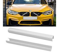 TTCR-II 2PCS Insertos de parrilla frontal compatible con BMW 1/2/3/4/5/6/7