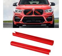 TTCR-II 2PCS Insertos de parrilla frontal compatible con BMW X3/X4/X5/X6/X7