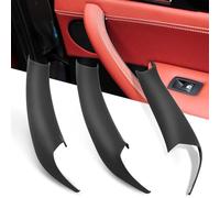 TTCR-II 3 PCS Puerta Interior Compatible con B_M_W X3 F25 2010-2016, X4 F26 2014-2017, Cubiertas Internas para Puertas Delanteras Derechas, Traseras Izquierdas y Derechas (Negro)