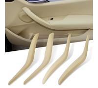 TTCR-II 4PCS Compatible con Manija Interior Puerta BMW X1 E84 2008-2015 | 16d,16i,18d,18dX,18i,20d,20dX,20i,20iX,23dX,25dX,25iX Tirador de Puerta X1 E84 Izquierd Derecha Manija Interior-Beige