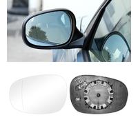 TTCR-II Calentado Retrovisor Espejo Compatible con BMW Serie 3 E90 E91 E92 E93 (2009-2012) Espejo de Cristal,Retrovisor Exterior Serie 1 E81 Cristal de Espejo Exterior Serie 1 E88-Izquierdo