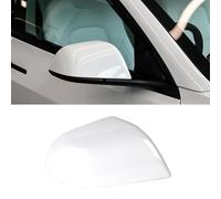 TTCR-II Espejo de Puerta Lateral Compatible con Tesla Model 3 2017 2018 2019 2020 2021 2022 2023 Carcasas Espejos Retrovisores Model 3 Retrovisor Cubierta Derecha (Blanco Perla)