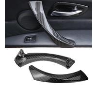 TTCR-II Manija de Puerta Compatible con Tirador Puerta bmw Serie 3 E90 E91 E92 E93 323 325 328 330 335 Tirador Puerta Derecha E90 E91 E92 E93 (Tirador Interior + Tapa exterior)-Fibra de Carbono