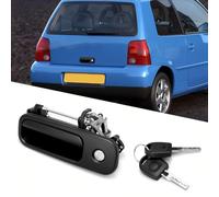 TTCR-II Manija del Portón Trasero Cerradura Compatible con VW Golf 3 1H1/Golf 4 1J5/Polo 6N2/Lupo 6X1/Caddy III/Sharan/Transporter T5 T6, Tirador del Maletero con Cerradura-1J6827565B 1J6827565A