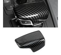 TTCR-II Tapa para Perilla de Palanca de Cambios Compatible con Audi A4 Fibra de Carbono, Cubierta de Palanca de Cambio para Audi A4 S4 A5 S5 RS5 Q7 2016-2023, Pegatina para Pomo