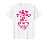 Tteokbokki Amante Lindo Coreano Foodie K-Drama Inspirado Camiseta