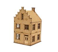 TTETTZ 1/72 Set Construcción Juguete Arquitectónico Puzzle Ensamblaje Madera Artesanía Adecuado para Adultos Desarrollo Habilidades Decoración, Style a