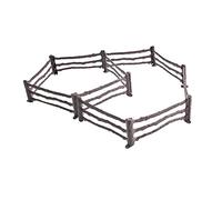 TTETTZ 10 Piezas Fencing Playset Panel Valla Juguete Accesorios Granja Miniatura Figuras Animales Adecuado para Aprendizaje Infantil Proyectos Escolares Manu, Estilo E