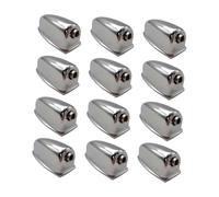 TTETTZ 12 Ganchos de Garra de Metal para Caja de Tambor, Ideales para Conciertos Y Grabaciones.