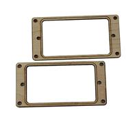 TTETTZ 2 Piezas Humbucker Pickup Marco Fijación Bastidor Pastilla Sostenedor Eléctrico Material Plástico Y Madera Adecuado para Músicos Conciertos