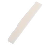 TTETTZ 2 Piezas para Puente Guitarra Clásica Pernos de Puente Cejuela Ranurada Sustituto Artesanal Adecuado para Luthiers Fabricación Reparación, 72X3X11mm