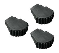 TTETTZ 3 Piezas Pies de Batería Patas de Goma Antideslizantes para Soportes de Batería Reducción de Ruido Adecuado para Prácticas Conciertos Estudio, Style E