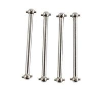 TTETTZ 4 Piezas RC Joint Shaft Eje de Transmisión Perro Metálico Accesorio para Reemplazo Directo Adecuado para Reparación y Mejora de Autos Modelo Hobby