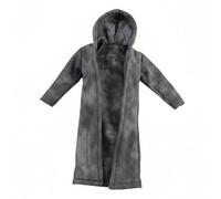 TTETTZ Abrigo con Capucha para Muñeca Abrigo Gabardina Capa Chaqueta con Estructura Flexible para Poses Dinámicas Tela Textil Resistente Adecuado para , Negro+Gris+Estampado