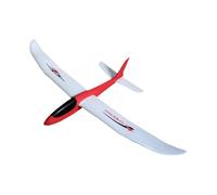 TTETTZ Avión de Juguete Planeador Manual Espuma EVA Lanzable Fácil de Usar Diversión Realista Adecuado para Actividades Familiares Vacaciones Niños Ni, Rojo