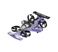 TTETTZ Avión Teledirigido Cuadricóptero RC Coche Volador Eléctrico con Control Remoto Función Despegue Automático Y Modo Sin Cabeza Material PP, Violeta