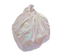 TTETTZ Bolsa de Gimnasia Rítmica con Protección de Nylon Y Cierre de Cordón Estuche Portátil para Pelotas de Gimnasia Cobertura Resistente para Uso Deportivo, Blanco