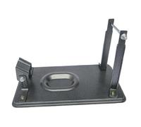 TTETTZ Cepilladora Eléctrica de Base Fija de Carpintero, Soporte de Metal Compacto Abatible, Soporte Eléctrico