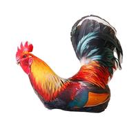 TTETTZ Cojín de Peluche con Forma de Animal, Ideal para Niños Y Niñas, Gallo