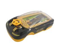 TTETTZ Conjunto de Coche para niños, Juguete portátil, máquina de Juegos Ajustable, simulador de conducción para niñas, Amarillo