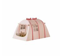 TTETTZ Dinosaurio de Juegos Estructura Portátil Confección Oxford Ensamblaje Sencillo Área Cómoda Adecuada para Entornos Escolares y Playrooms, Rosa, S B