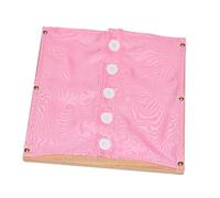 TTETTZ Dressing Frame Juguete de Vestir Marco Infantil de Habilidades Básicas Herramienta de Enseñanza Promueve La Independencia Adecuado, Botón