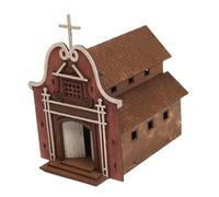 TTETTZ Edificio Miniatura Juguete Puzzle Ensamblable Hecho a Mano de Madera para Desarrollo de Habilidades Y Colección Adecuado para Regalo Decor, 91056