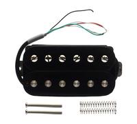 TTETTZ Electric Guitar Pickup Doble Bobina Humbucker Profesional para Guitarra Eléctrica con Soporte Coil Split Fácil de Instalar Piezas de Reparación, Cuello 50mm