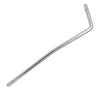 TTETTZ Electric Guitar Tremolo Arm Palanca Vibrato Doble Rollo Barra Whammy de 5.2mm Accesorio de Inserción para Guitarra Eléctrica Hierro, Plata