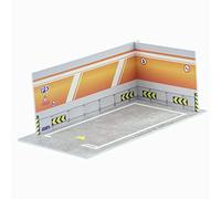 TTETTZ Escenario de Mini Estacionamiento para Coches Miniatura Gabinete Expositor Modular Escala 1/24 Diorama Apilable de Garaje PVC Conveniente Pa, mi