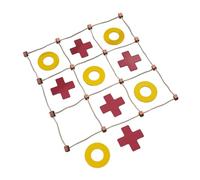 TTETTZ Juego de Mesa de Ajedrez de Toe para Fiestas de Fiestas para El Entretenimiento del Patio Trasero