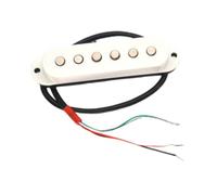 TTETTZ Juego de Pickups Alnico 5 Humbucker para Guitarra Eléctrica de 6 Cuerdas, Blanco