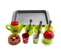 TTETTZ Juguete Cocina Infantil Set Accesorios Alimentos Utensilios Plástico Seguro Apto para Desarrollo Motricidad Fina Aprendizaje TEM, como se Describe