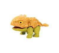 TTETTZ Juguete Dinosaurio Travesura Marioneta Animal Acción Figura Creativa para Juegos Grupales Niños Actividad Social Familiar, Anquilosaurio Amarillo