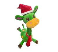 TTETTZ Juguete Interactivo Jirafa Parlante Muñeco Musical de Peluche con Luz y Voz Repetible Peluche Didáctico para Desarrollo Infantil Adecuado, Verde