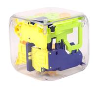 TTETTZ Kids Maze Toys Laberinto Bolas Rompecabezas Juguetes Desarrollo Habilidades Motoras Función Educativa Material Adecuado para Juegos Familiares Reg, Amarillo