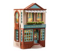 TTETTZ Kits de Construcción en Miniatura de Madera para, Juguetes Educativos Coleccionables Que Se Pueden Abrir Y