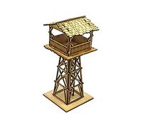 TTETTZ Maquetas de Madera a Escala 1/72, Maquetas de Torres de Vigilancia, Manualidades Y Pintura DIY.